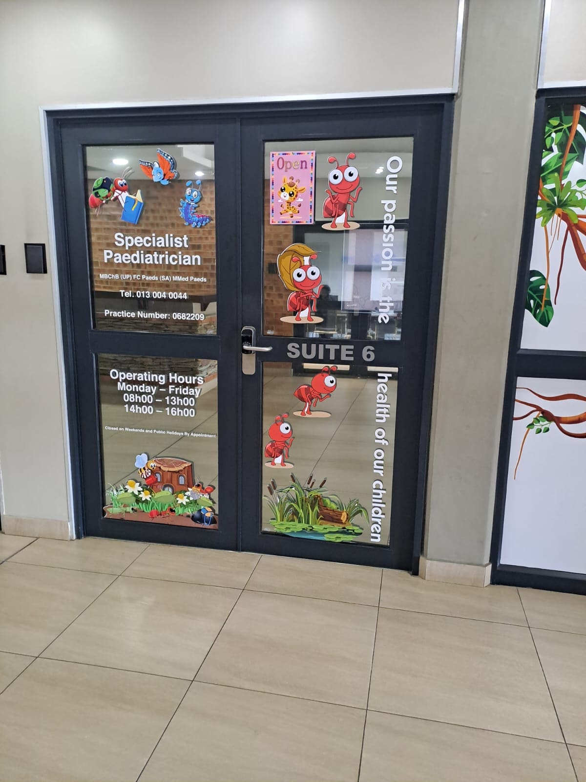 Dr Audrey Mosadi Practise Entrance